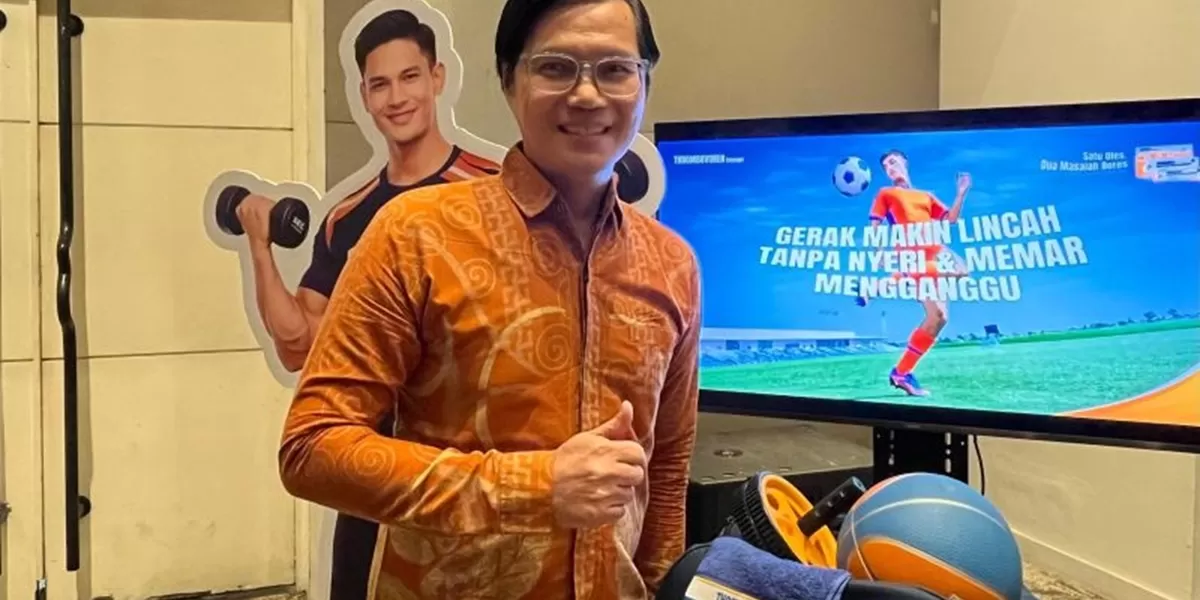 Dokter spesialis kedokteran olahraga dr. Zeth Boroh, Sp.KO, ALK dalam acara temu media di Jakarta, Kamis (16/4/2026).&nbsp;  (ANTARA/Sri Dewi Larasati)