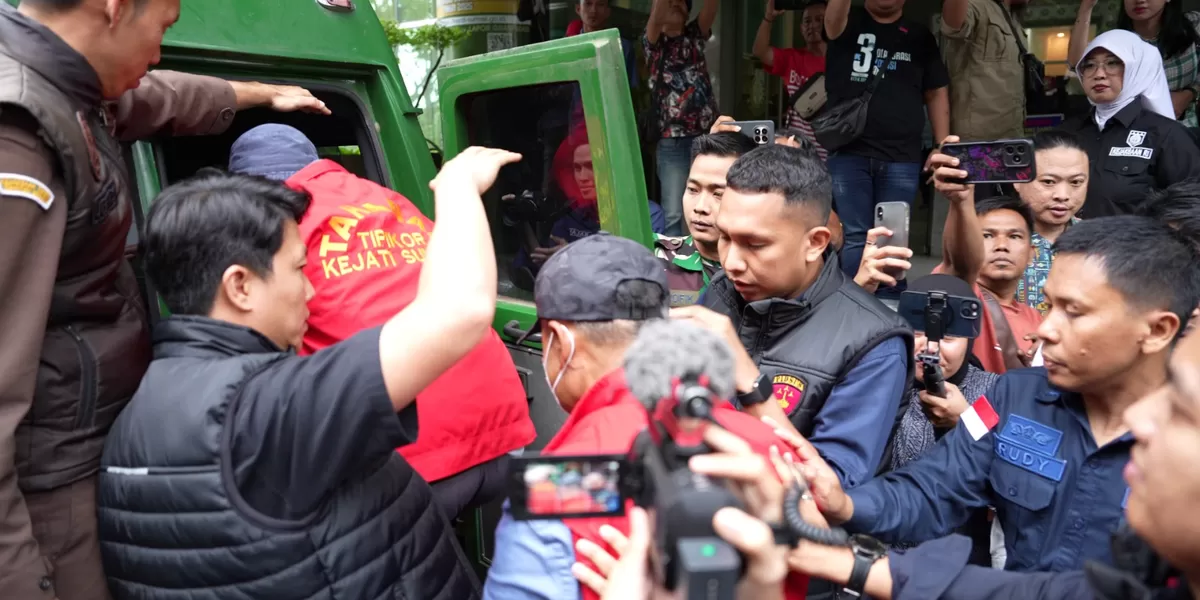 Kejati Sumsel Tahan Dua Tersangka Kasus Pendistribusian Semen (Dok. Penkum Kejati Sumsel)