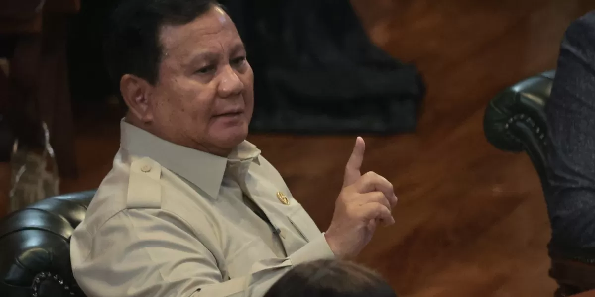 Potret Presiden RI Prabowo Subianto (Bakom RI)