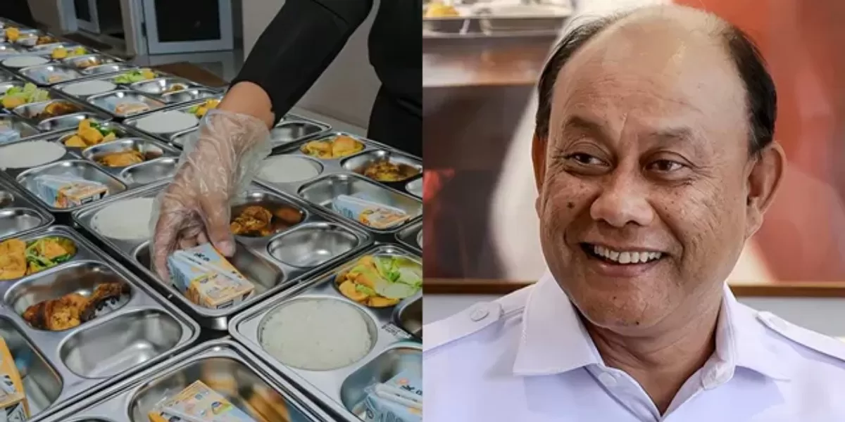 Menyoroti pernyataan Kepala BGN, Dadan Hindayana yang menantang SPPG untuk menyajikan menu MBG yang berkualitas bintang 5. (Instagram.com/@nowdots)