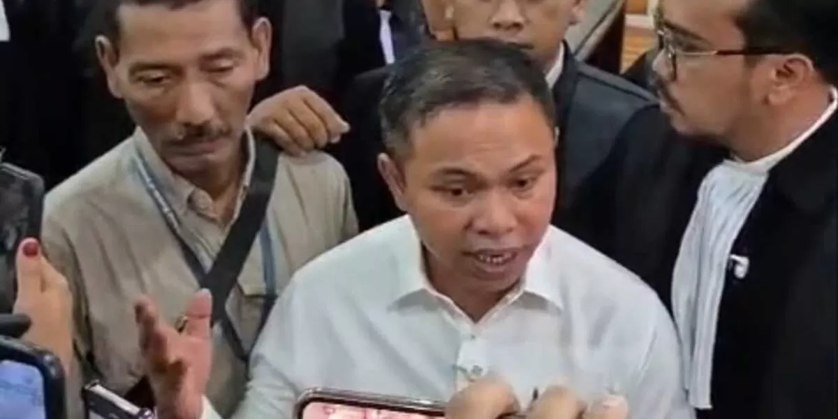 Abdul Wahid, Gubernur Riau non aktif, bongkar 4 kejanggalan dakwaan KPK di sidang perdana, di PN Pekanbaru, Kamis, 26 Maret 2026.