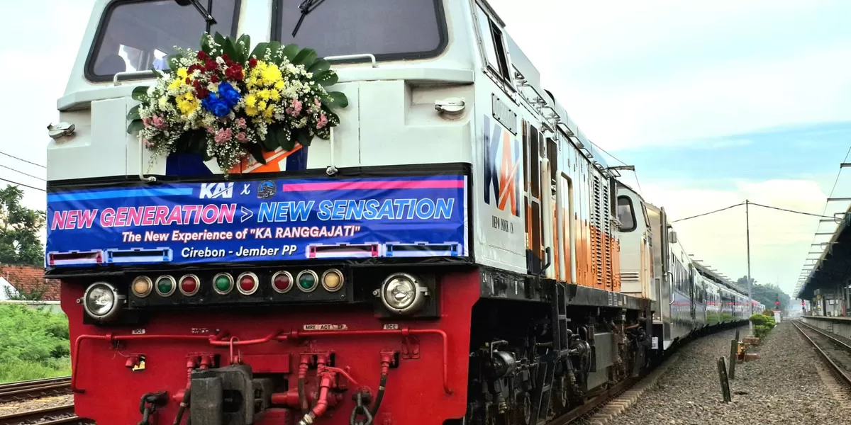 PT Kereta Api Indonesia (Persero) Daerah Operasi (Daop) 3 Cirebon secara resmi mengoperasikan Kereta Api (KA) Ranggajati menggunakan rangkaian kereta Stainless Steel New Generation terbarunya mulai hari ini, 11 Januari 2026. 