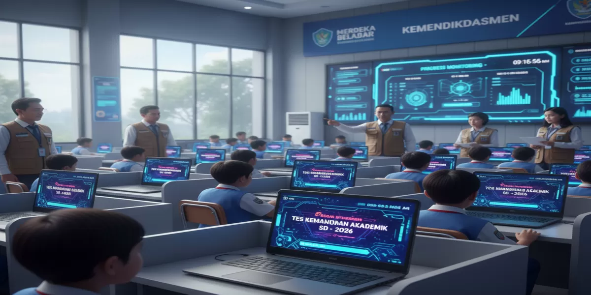 Pelaksanaan Tes Kemampuan Akademik (TKA) untuk jenjang SD dan SMP pada tahun 2026. (Foto Ilustrasi )