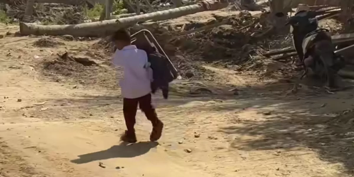 Perjuangan Tanpa Batas: Potret Pendidikan di Desa Sekumur Pascabanjir Bandang (Dok ist)