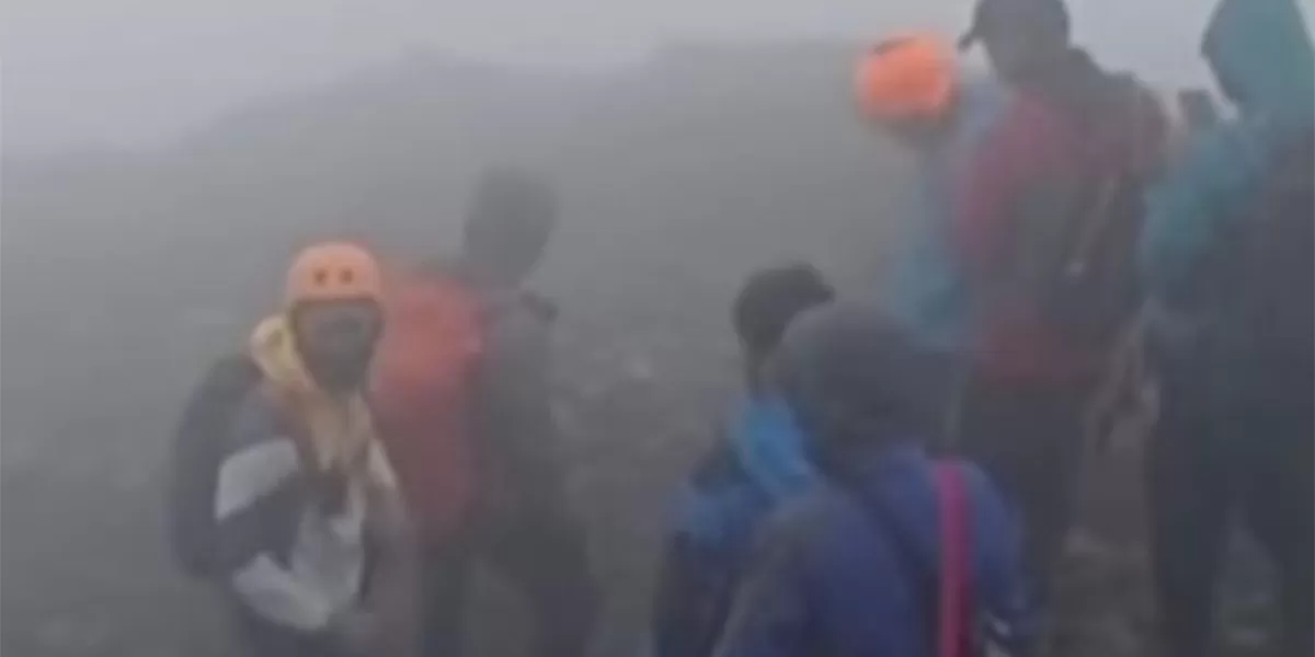 Pendaki hilang di Gunung Slamet, Syafiq Ridhan Ali Razan, ditemukan meninggal dunia usai pencarian intensif selama 17 hari. (Instagram.slametviabambangan)