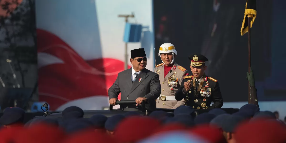 Presiden Prabowo menyebut Indonesia tengah menjalani transformasi besar. Polri diminta menjaga stabilitas demi keberhasilan pembangunan (Promedia Teknologi Indonesia)