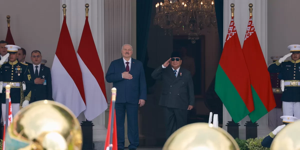 Presiden Prabowo mempersilakan Presiden Belarus Alexander Lukashenko bermalam di Istana Negara saat kunjungan kenegaraan ke Indonesia (Promedia Teknologi Indonesia)