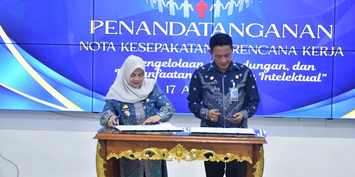 Bupati Sinjai Hj Ratnawati Arif kerjasama dengan Kemenkum Sulsel.