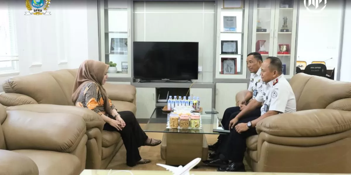 Ketua DPRD Bulukumba Umy Asyiatun Khadijah terima kunjungan Kalapas Klas IIA Bulukumba, Mansur.