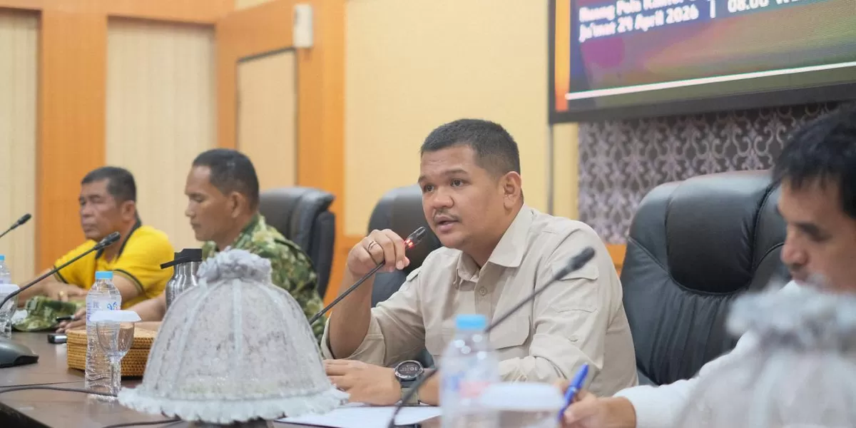 Bupati Bantaeng M Fathul Fauzy Nurdin buka rakor Antisipasi dampak El Nino Godzilla.