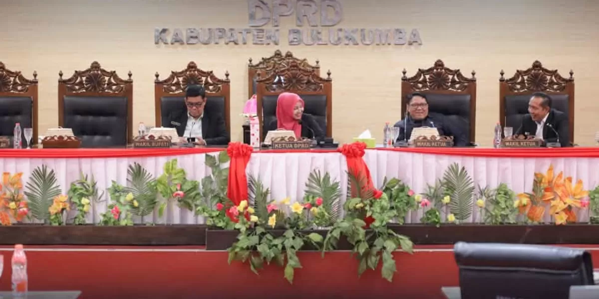 Paripurna DPRD Bulukumba terkait Pertanggungjawaban Bupati dan Wakil Bupati Bulukumba.