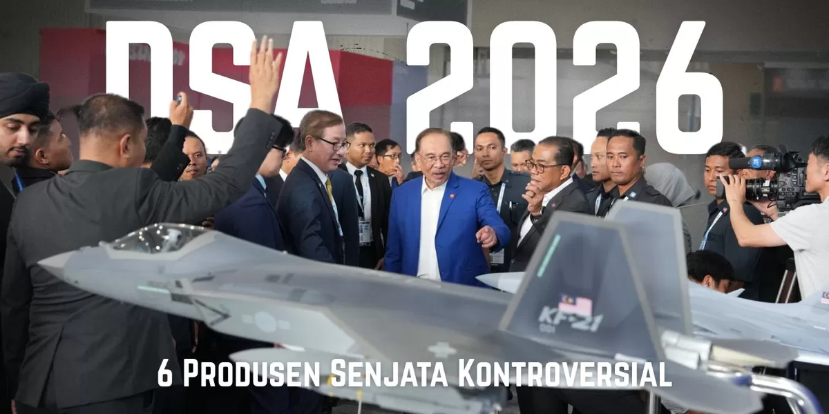 Jelang DSA 2026 di Kuala Lumpur, 6 raksasa senjata dunia ikut pameran tapi sering dituduh punya riwayat kontroversial sanksi, HAM, hingga ekspor ke zona konflik. (Korea Defense Industry Association)