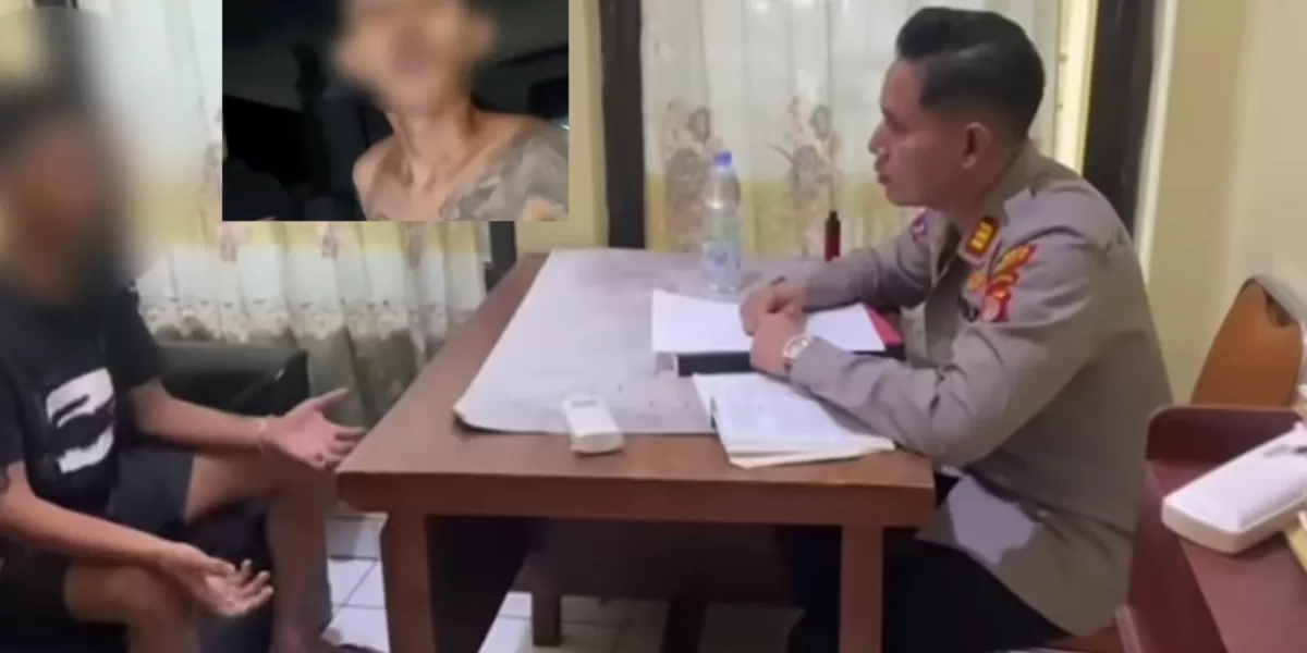 Pria yang viral lakukan aksi arogan hingga disebut &lsquo;Duta Ngopo&rsquo; di Yogyakarta sudah diamankan Polisi. (Instagram/poldajogja)