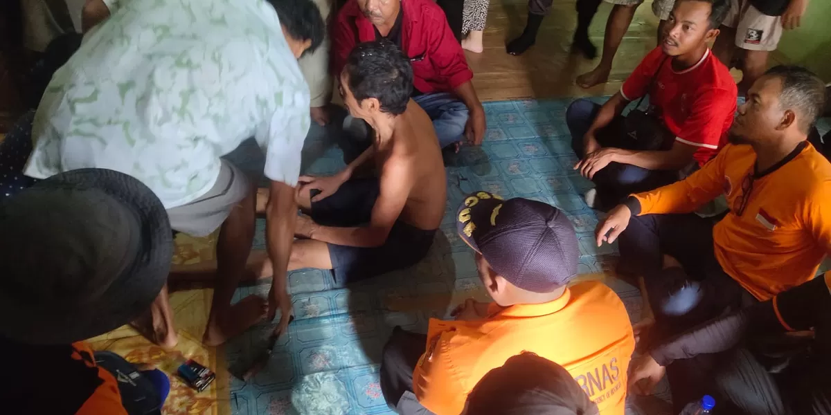 Setelah dua hari dinyatakan hilang, Kakek Molyadi (60), warga Desa Tajok Kayong, Kecamatan Nanga Tayap,