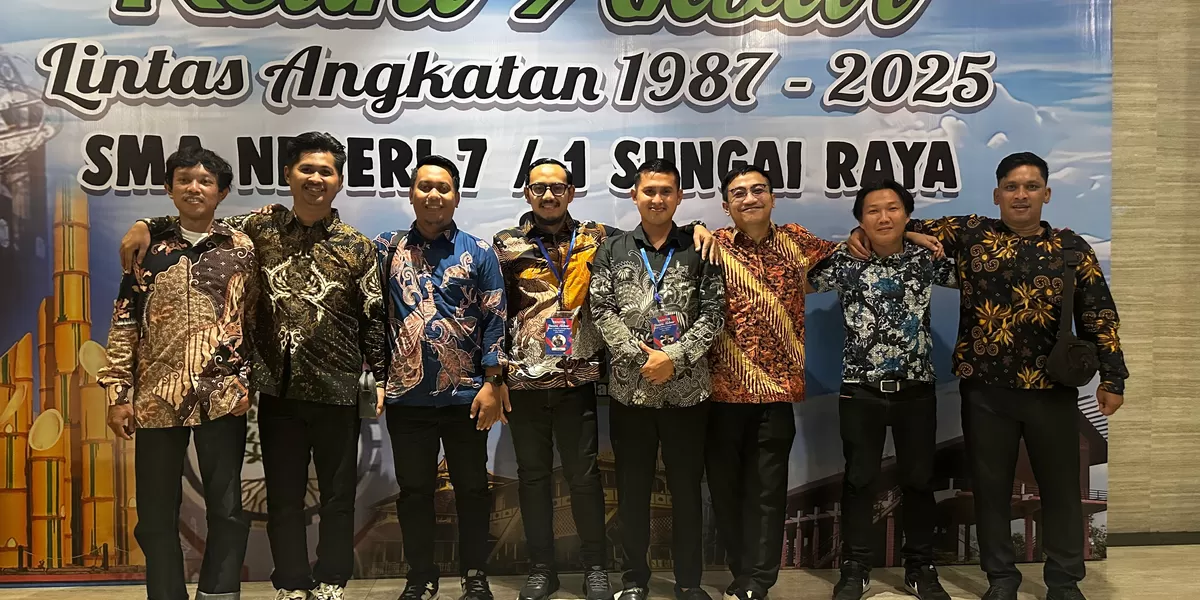 Reuni Akbar Alumni SMA Negeri 7/1 Sungai Raya (Dok : Istimewa