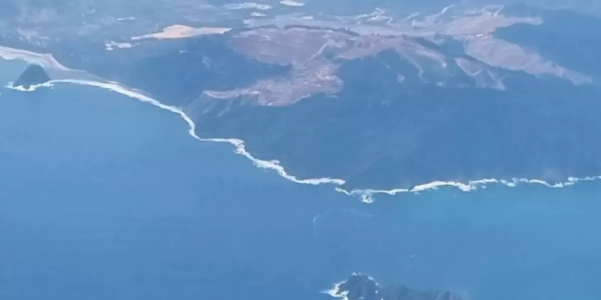 Penampakan tambang emas Tumpang Pitu Banyuwangi. (Kabar Buana)