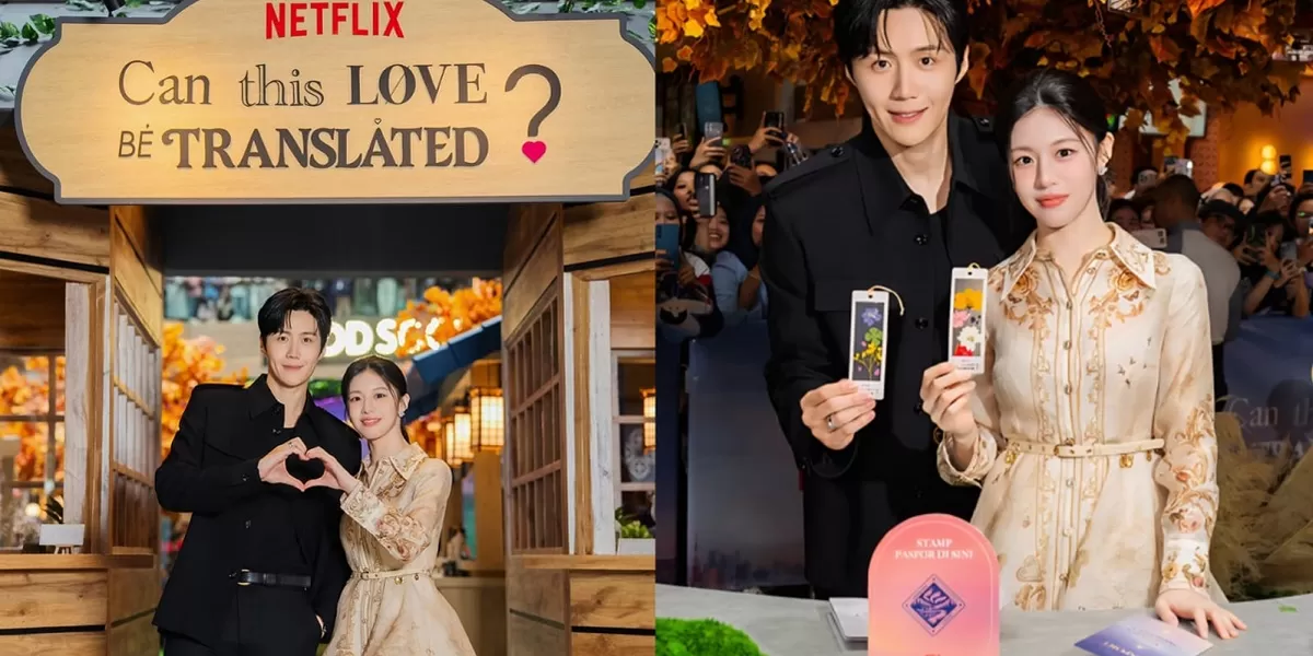 Kim Seon Ho dan Go Youn Jung Sapa Penggemar Indonesia Lewat Fan Event Can This Love Be Translated