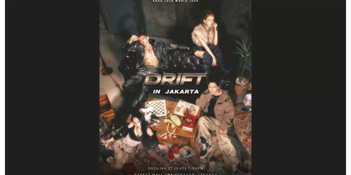 KARD Tambah Konser Jakarta dalam Tur Dunia DRIFT, Jadi Momen Reuni Setelah Delapan Tahun Tak Bertemu