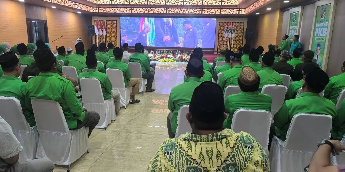 Muscab DPC PKB Kudus, selain memilih calon ketua baru, juga dijadikan sebagai ajang konsolidasi untuk menentukan arah politik masa depan partai. (Foto: Muhammad Thoriq)