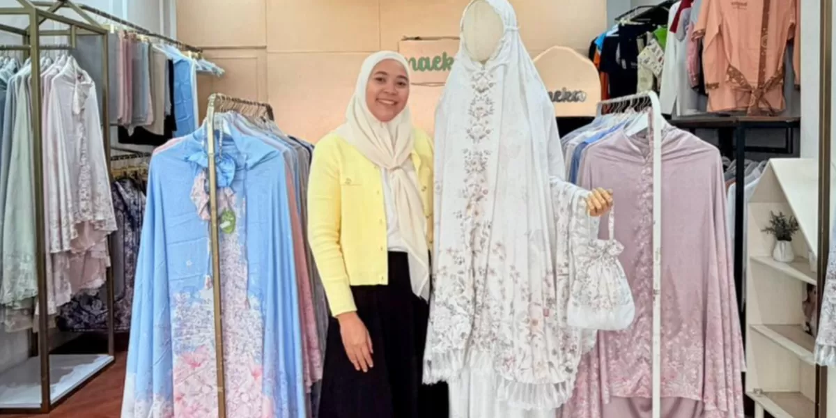 Mukena premium dengan desain khas, Naeka yang tembus pasar global berkat pemberdayaan LinkUMKM BRI