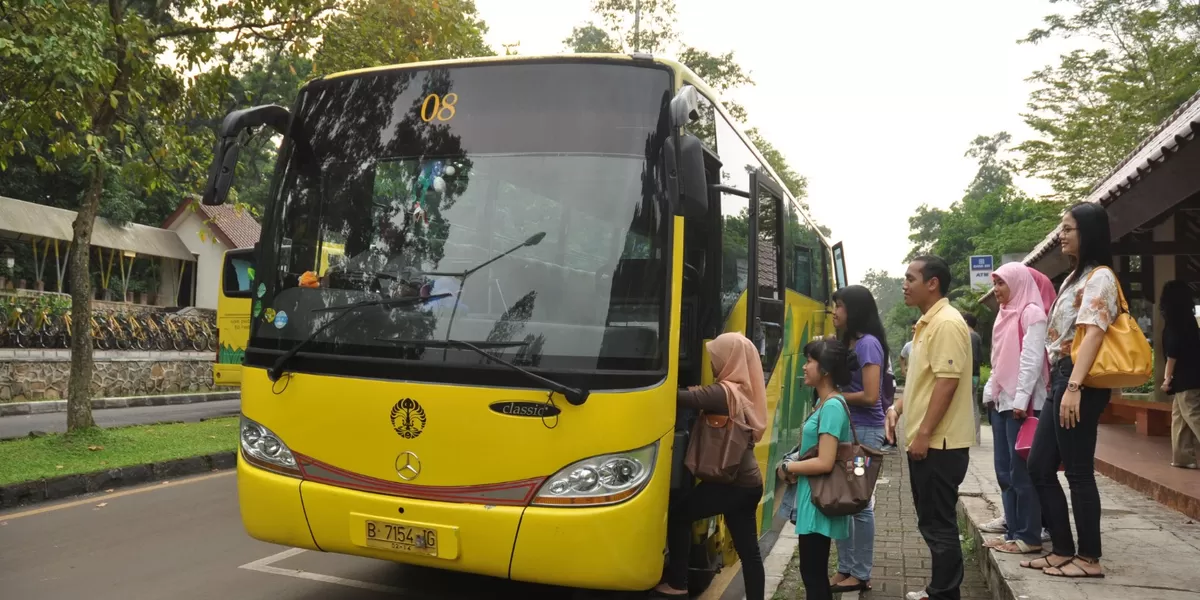  ILUSTRASI : Suasana di kawasan Kampus Universitas Indonesia, Kota Depok (DOKUMENTAS UNIVERSITAS INDONESIA)