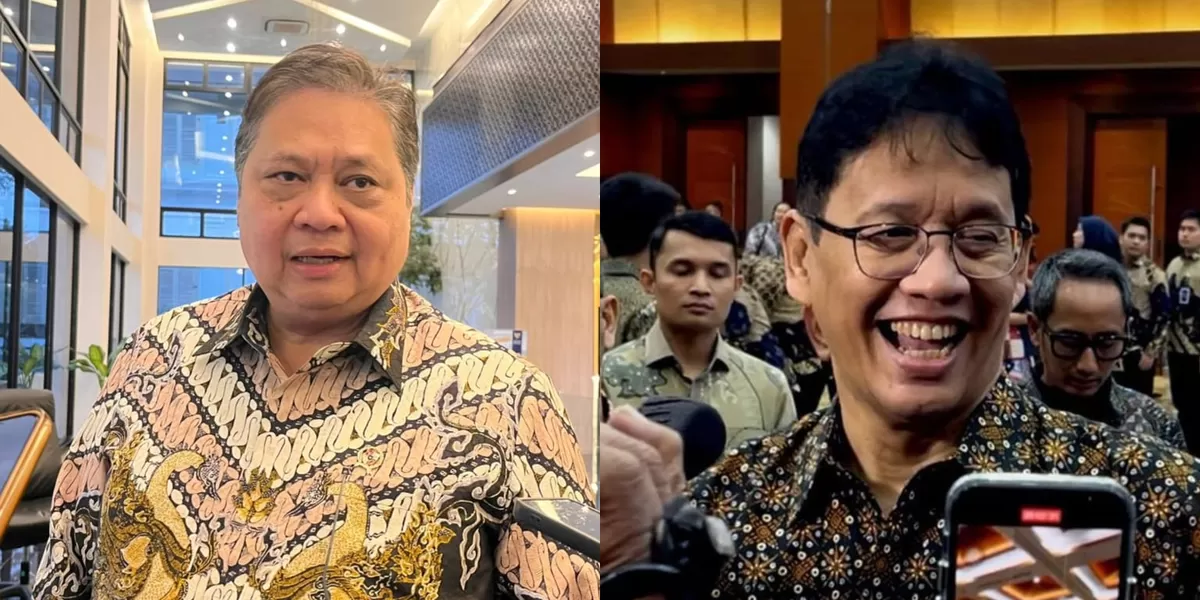 Menko Bidang Perekonomian Airlangga Hartarto (kiri), Menkeu Purbaya Yudhi Sadewa (kanan). Sumber foto: Istimewa