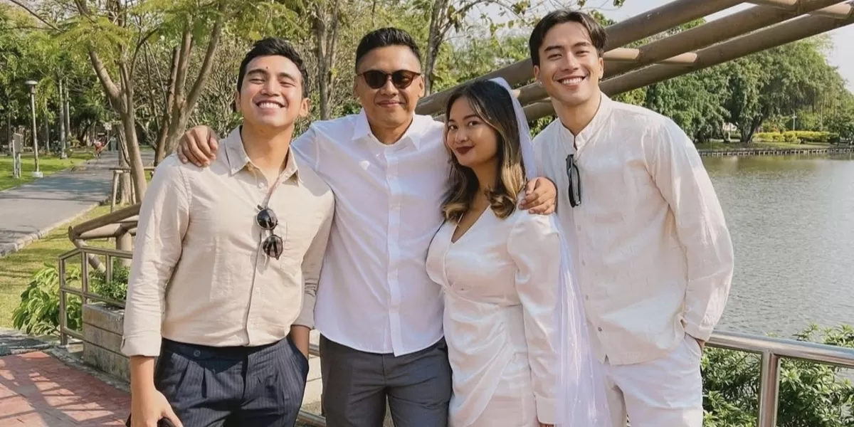 Viral jawaban Harry Kiss usai ditanya soal agama Diva Stradivaryan, adik mendiang Vidi Aldiano. (Instagram : vidialdiano)