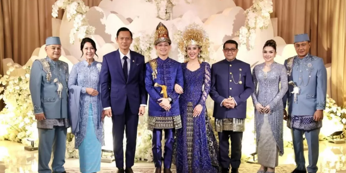 Dihadiri AHY dan Teuku Riefky sebagai saksi nikah, Teuku Rassya dan Cleantha resmi menikah (Instagram/agusyudhoyono)