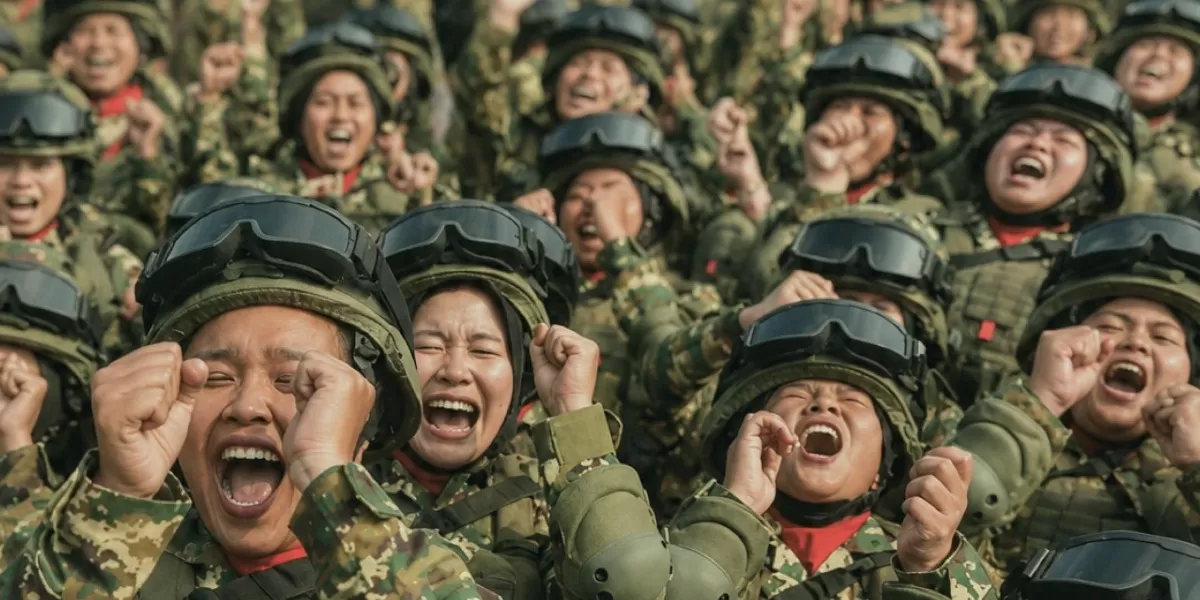 Menyoroti penuturan Kemhan RI terkait tujuan latihan dasar militer (latsarmil) yang diikuti para peserta seleksi manajer Kopdes-KNMP (Instagram.com/@fakta.indo)