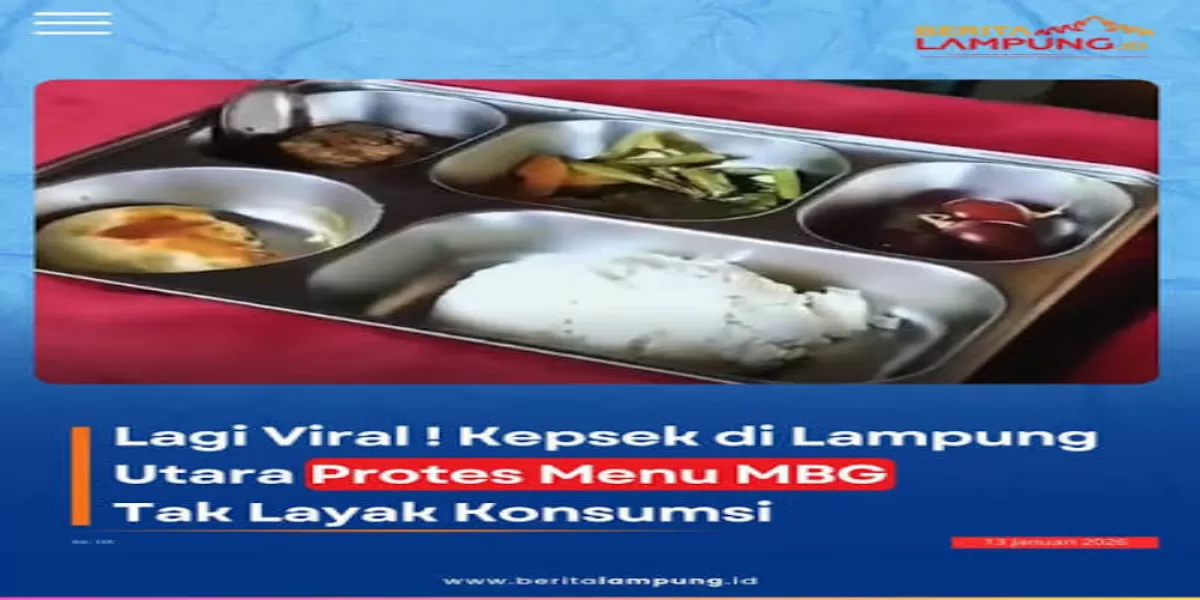 5 Fakta Makanan Bergizi Gratis di Lampung Tak Dimakan Siswa, Wabup Sebut Mubazir