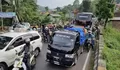 Pemadatan Kendaraan di Jalur Nagreg Saat Arus Mudik Lebaran
