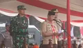 Aksi Asmawa Tosepu, Pj. Bupati Bogor, Pimpin Apel Gelar Pasukan Pilkada