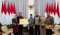 Bersama Membangun Masa Depan: Penyerahan Manfaat Program Pensiun dan THT oleh Kementerian kepada Wakil Presiden K.H. Ma’ruf Amin