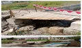 Jembatan Darurat Itupun Menyusul Anjlok, Donasi Dari Berbagai Pihak Sia-Sia