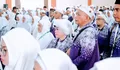 Pemberangkatan Gelombang 2 Dhuyufurrahman Sudah Gunakan Kain Ihram Sejak dari Asrama Haji Medan, PPIH: Sampai di Jeddah Tinggal Niat Umrah