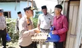 Terharu. Warga Kurang Mampu di Kelurahan Bincar Terima Bantua, Ini Pesani AKBP Dudung Setyawan.