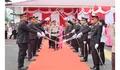 Jabat Kapolres Padangsidimpuan, AKBP Wira Prayatna Disambut Barisan Pedang Pora