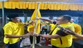 Ketua PK Partai Golkar Pagar Merbau Himbau Kader Datang ke TPS