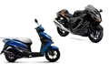 Perbandingan Suzuki UD 125 vs Suzuki Hayabusa 1300: Skuter Matic Kompak vs Superbike Legendaris