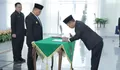 Wabup Asahan Rianto Lantik Kepala Pelaksana BPBD Asahan