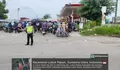 Sat Lantas Polresta Deli Serdang Pantau Kemacetan Antrean Panjang di SPBU
