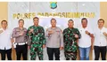 Kapolres Padangsidimpuan dan Dandim 0212 Tapsel Bahas Penguatan Sinergitas TNI - Polri