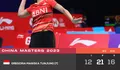Kelelahan di Game Ketiga, Gregoria Mariska Tunjung Dikalahkan Nozomi Okuhara, Gagal Maju ke Perempat Final China Masters 2023.