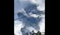 Gunung Marapi Sumatera Barat Erupsi,  Tertutup Awam, Ketinggian Kolom  Abu Tak Bisa Teramati !!