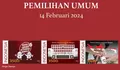 KPU Rilis Prangko Resmi Seri Pemilihan Umum Serentak 2024 Dengan 3 Desain Menarik