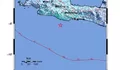 BMKG Kabarkan Gempa Dirasakan di Kabupaten Pangandaran 5,5 Magnitudo