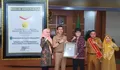 Bupati MFA Menerima Rekor Muri untuk Kabupaten Memiliki Perpustakaan Berbasis Website Literasi Sekolah Terbanyak 