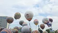 Disaksikan Ribuan Warga, Festival Balon Udara di UMP Purwokerto Berlangsung Meriah