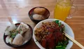 Tempat Makan Bakso Super Besar Topping Tulang Rangu dan Jando Goreng di Bogor, Dari Kedai Kecil Menjadi Super Besar!
