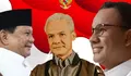Survei Terbaru Charta Politika Capres 2024 : Ganjar Pranowo 36,9%, Prabowo Subianto 35,3%, Anies Baswedan 24,3